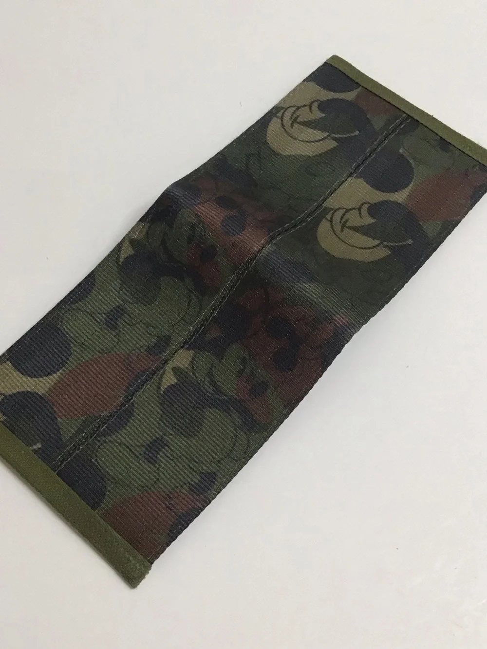 Disney Harveys Collab Forest Mickey Seatbelt Wallet Billfold Camouflage Vintage